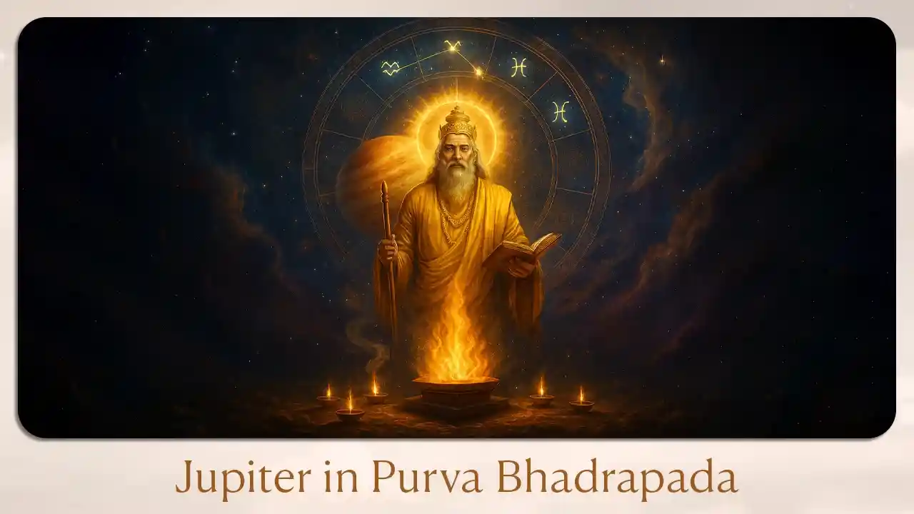 Jupiter in Purva Bhadrapada